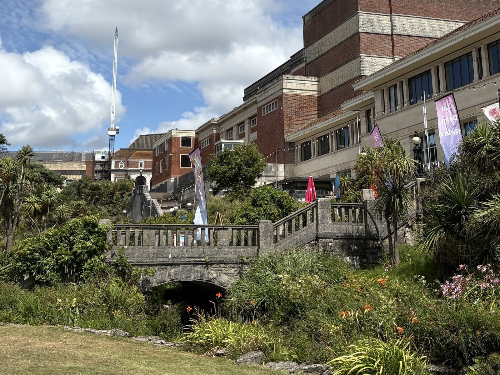 The Lower Gardens in Bournemouth