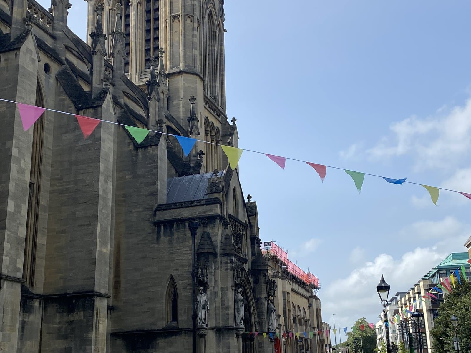 Bristol Cathedral from College Green