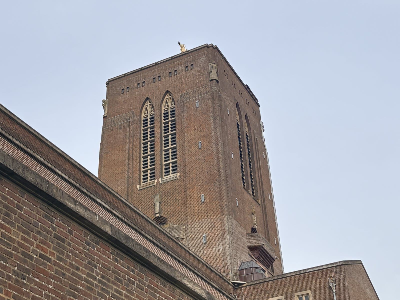 The tower of Guildford Cathedral