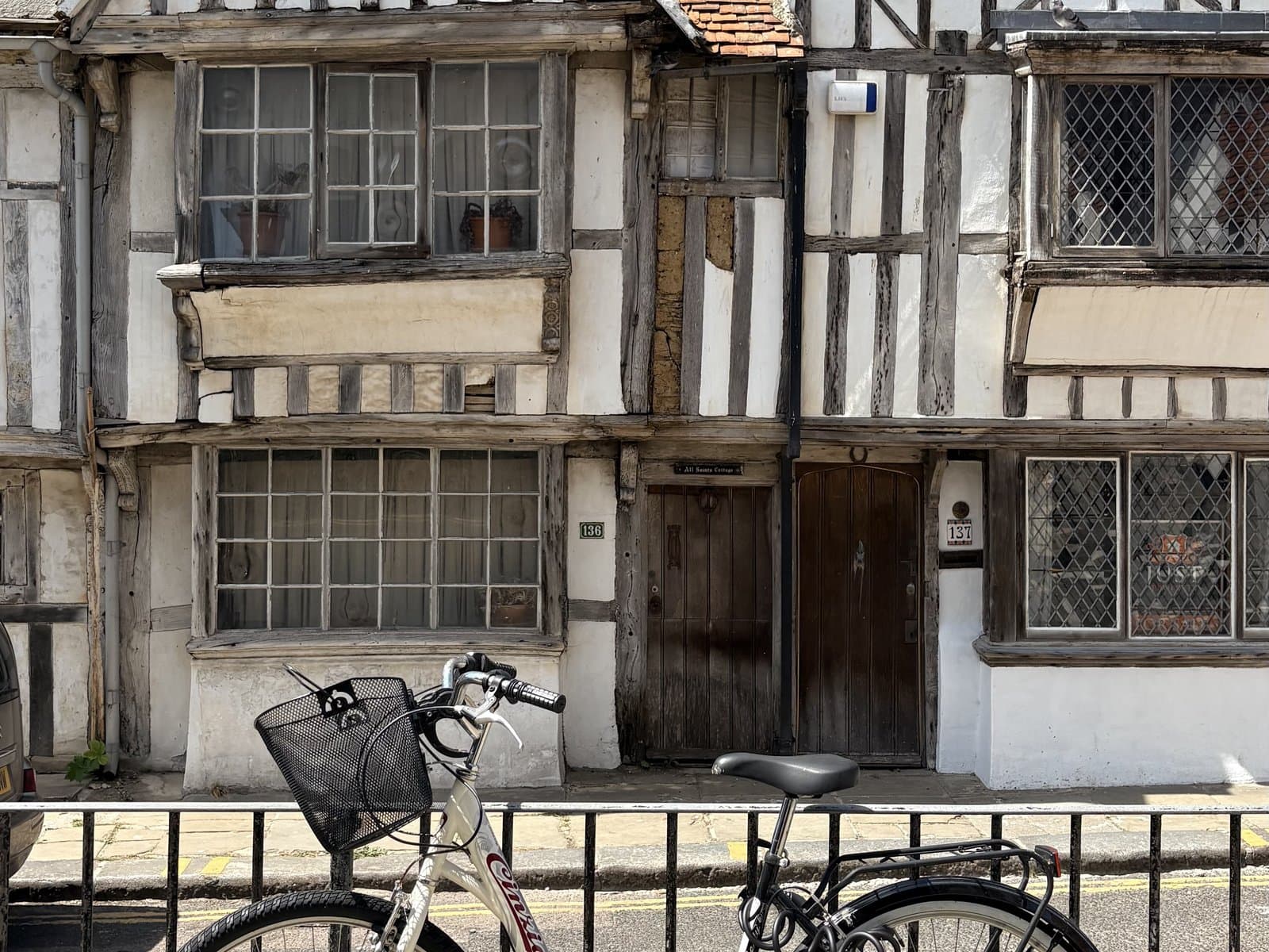 Timber-framed houses in the Old Town