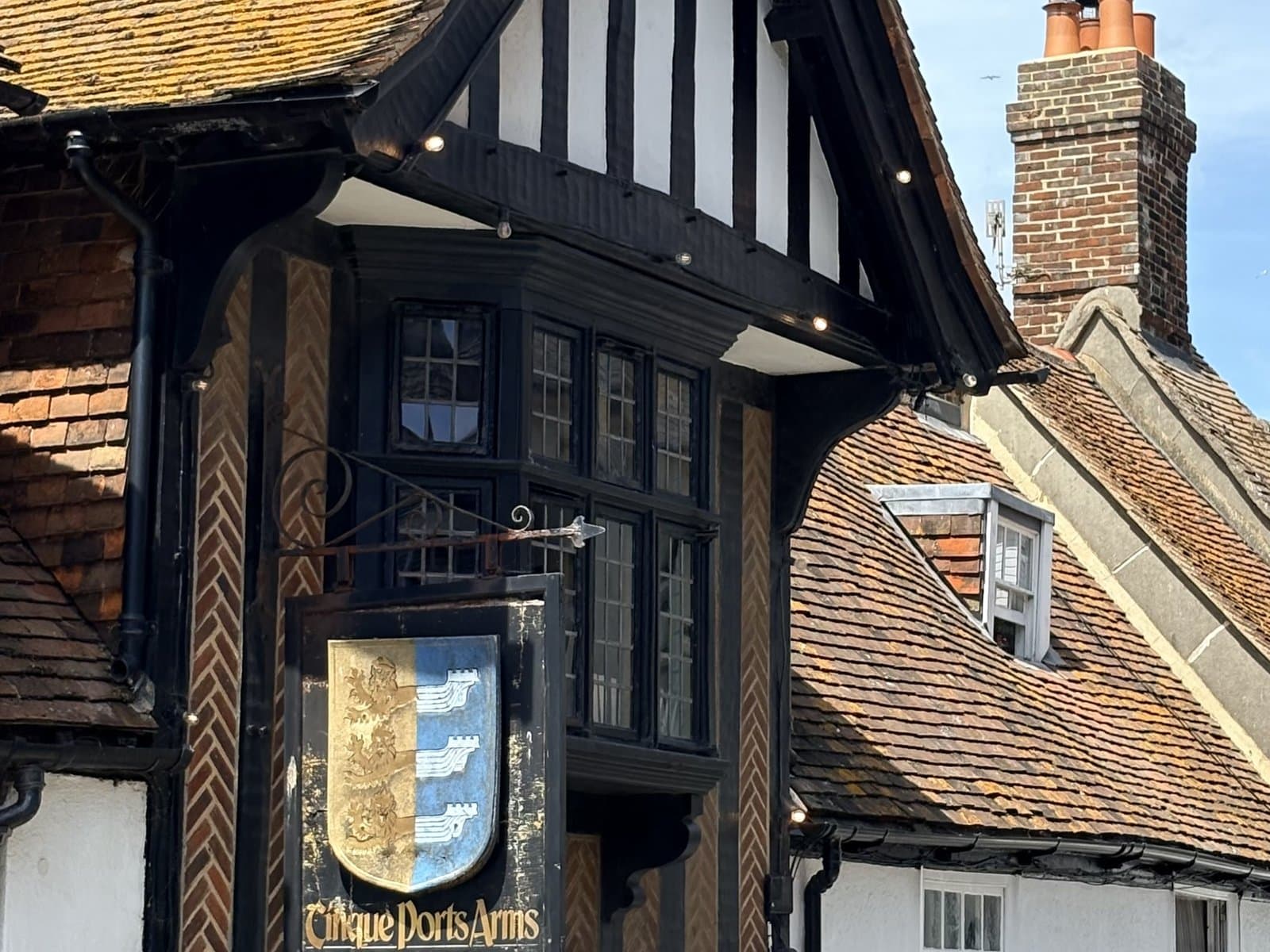 A gabled Tudor house in the Old Town