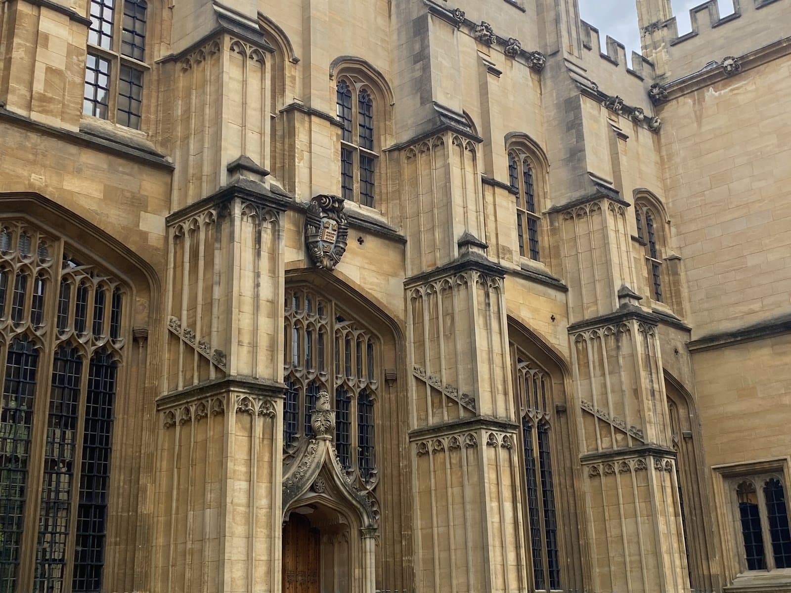 The pinnacled Old Schools Quadrangle of the Bodleian
