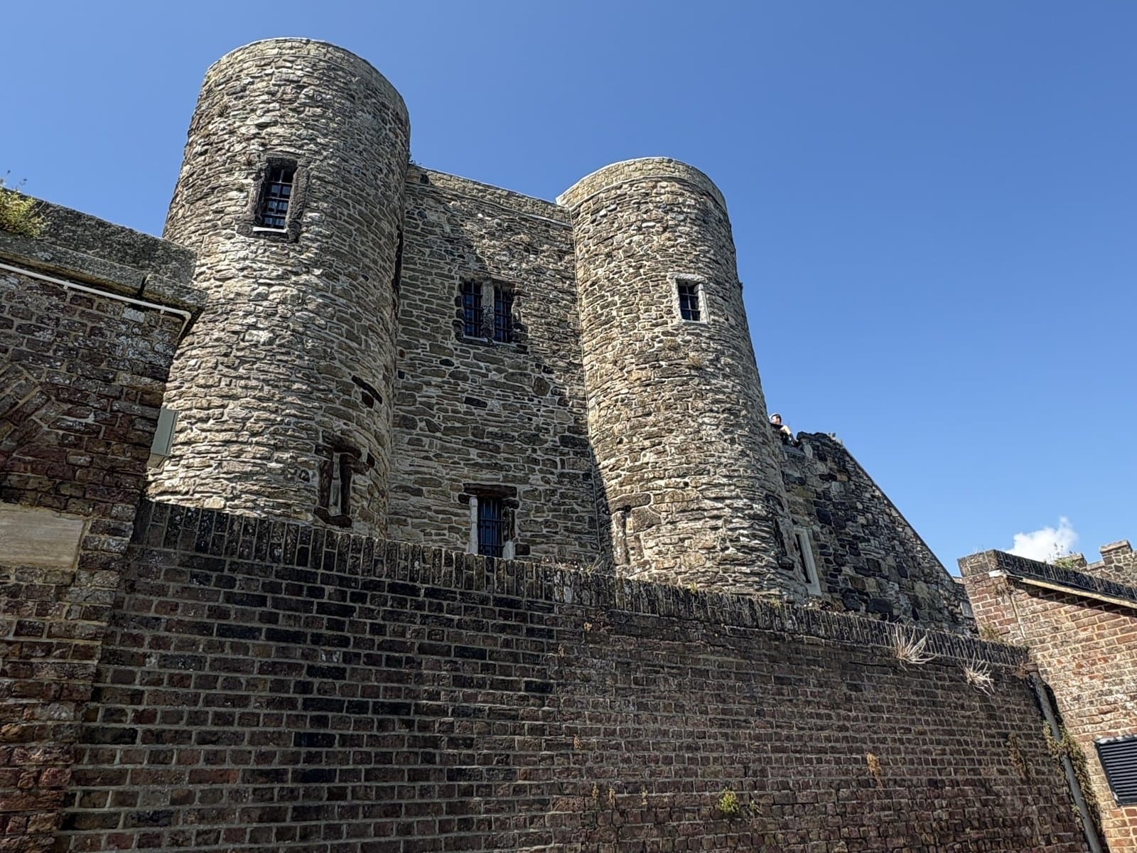 The round towers of the Ypres Tower