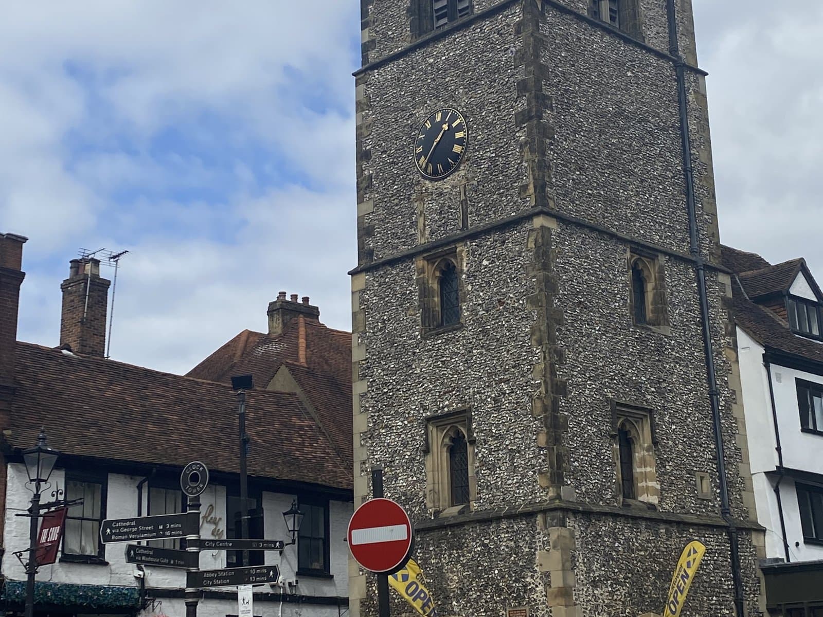 The medieval Clock Tower in the city centre
